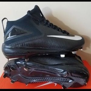 Mens Nike Baseball Cleats Black 9.5. New.